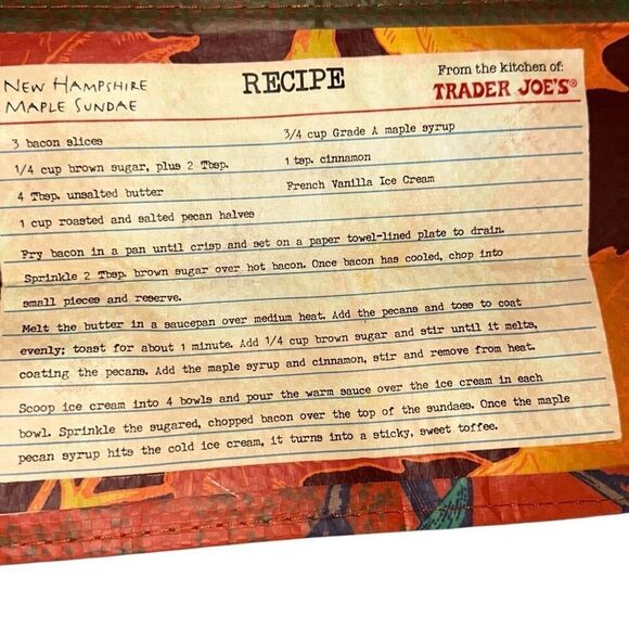 Trader Joe’s New Hampshire Reusable Shopping Bag Carry Tote - Picture 2 of 5